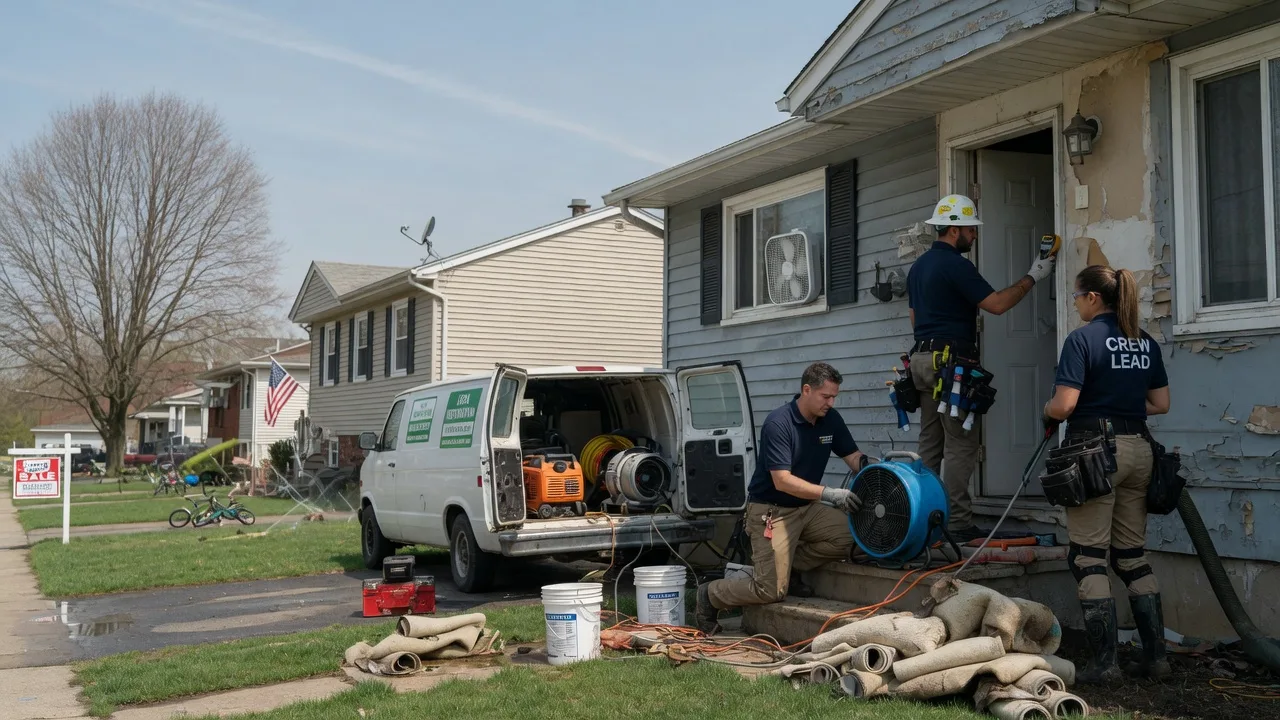 Flood Cleanup in Sweet Valley, PA near me