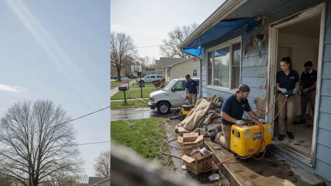 Basement Flood Cleanup in Sweet Valley, PA near me